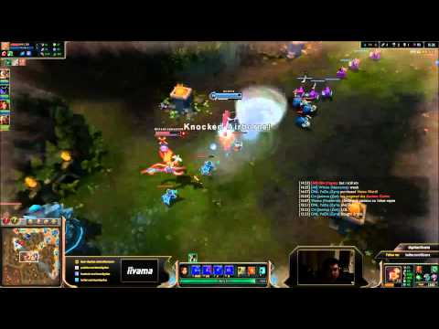 Scarra plays Katarina vs Lissandra MId (Diamond 1)