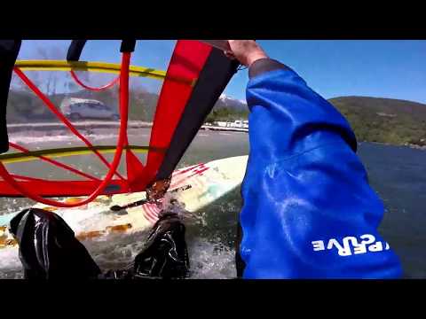 Lake Caldonazzo 4-6bft Bic Bamba Raceboard Arrows Hawk 7.1