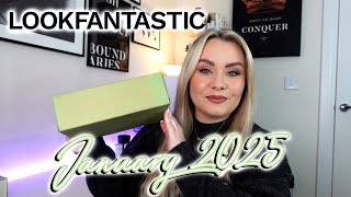 LOOKFANTASTIC BEAUTY BOX JANUARY 2025 UNBOXING 🍃 | MISS BOUX