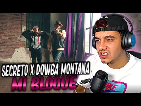 (REACCIÓN) Secreto El Famoso Biberon ❌Dowba Montana - Mi bloque (Video Oficial)