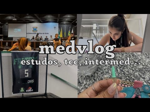 ROTINA DE UMA ESTUDANTE DE MEDICINA | CORRERIA DE FINAL DE PERÍODO! 📚🏪 #MEDVLOG23