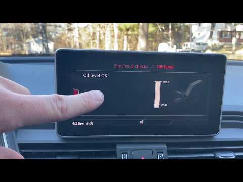 How to Check the Oil Level 2019 Audi Q5 SUV