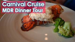 NEW Carnival Cruise 2026 Dinner Menus & Food Review | Jubilee 4K