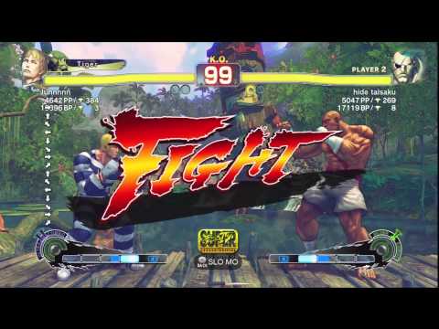 Junnnnn (Cody) vs. hide taisaku (Sagat) SSF4:AE 2012