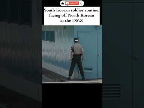 Life on the Frontline: South Korean Soldier's Routine at the DMZ 🇰🇷⚔️ #dmz #southkorea #military