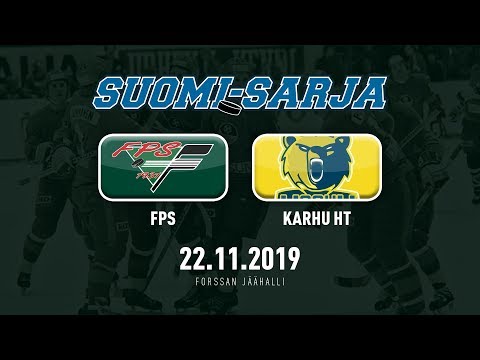 SUOMI-SARJA 2019-2020: 22.11.2019 FPS - Karhu HT 3-4
