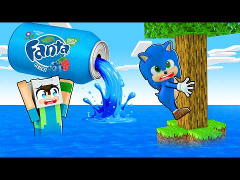 FANTA TSUNAMİSİ NEDEN HER DAKİKA YÜKSELİYOR? ENES VE BEBEK SONİC HAYATTA KALMA SAVAŞI 😱 Minecraft