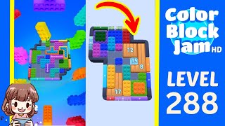 Solusi Level 288 Color Block Jam