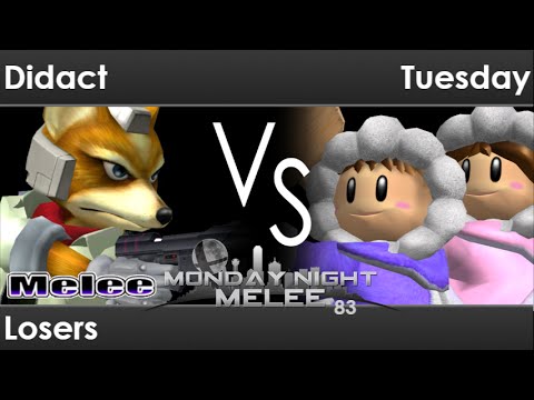 MNM 83 - Didact (Fox) vs Tuesday (ICs) Losers - Melee