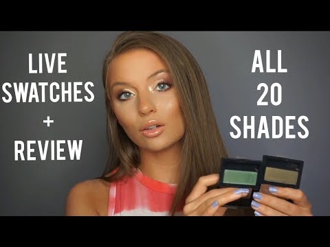 Maybelline Expert Wear Single Eyeshadows | Live Swatches and Review | Rachel Lynne