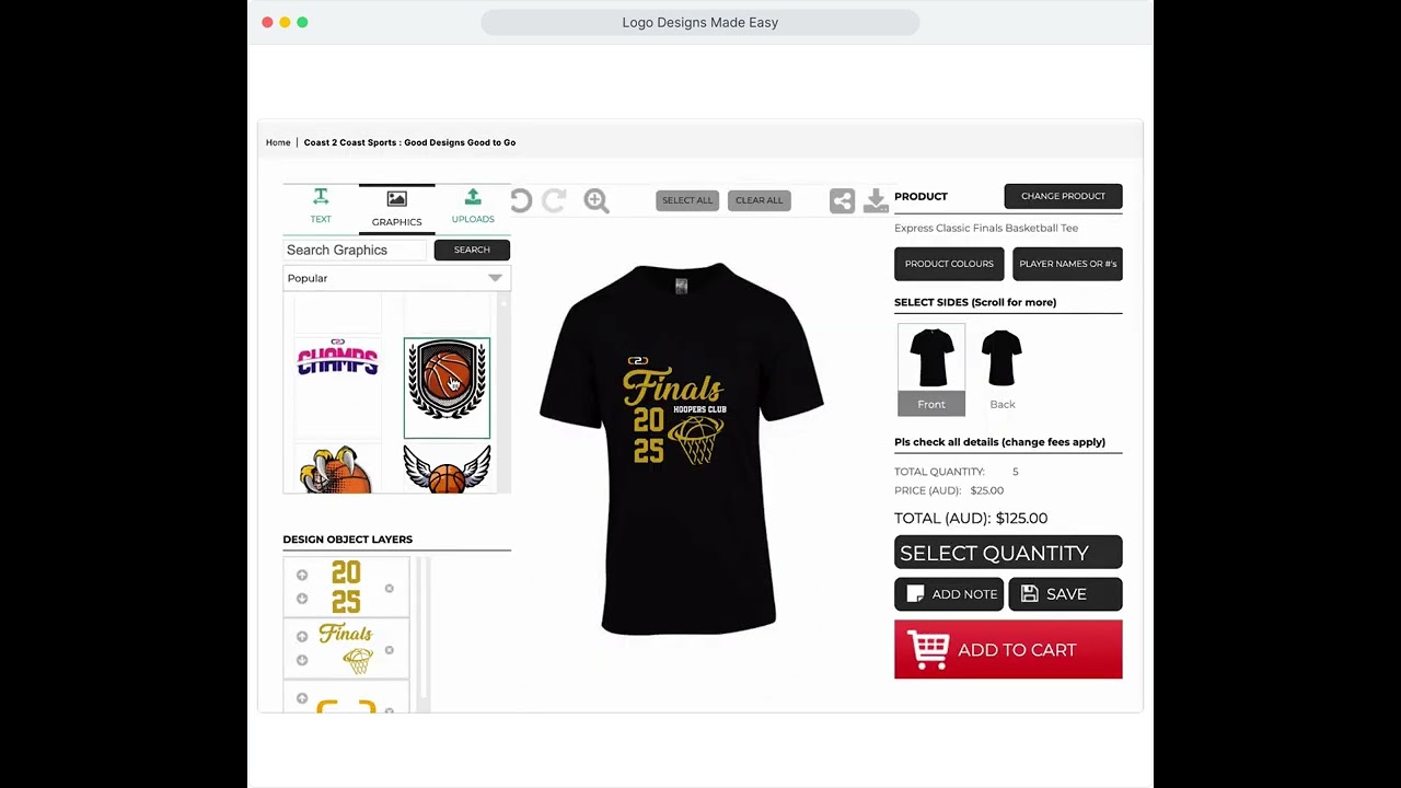 How to customise your finals tee