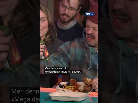 Jeg bare elsker sterk mat 😩🔥 Se «Humoretaten» i #nrktv #nrk #humoretaten
