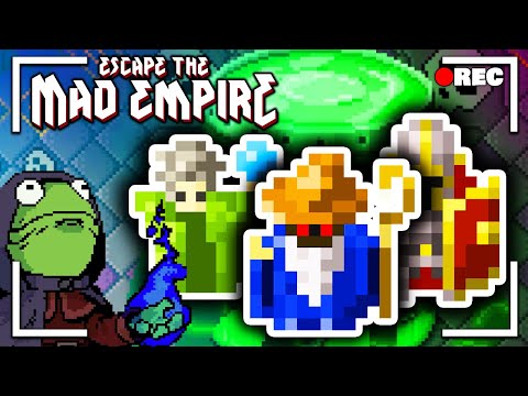 Escape the Mad Empire, A Roguelike Tactical Party-Based Dungeon Crawler #Ad