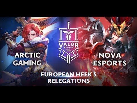 Arctic Gaming vs. Nova Esports | Valor Series [European] Week 5 [Relegations]