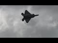 F 22 Raptor At The 2025 NAS Oceana Airshow