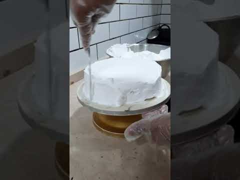 Beautiful Black Forest Cake | Pink Flower Cake | Life with Faizan