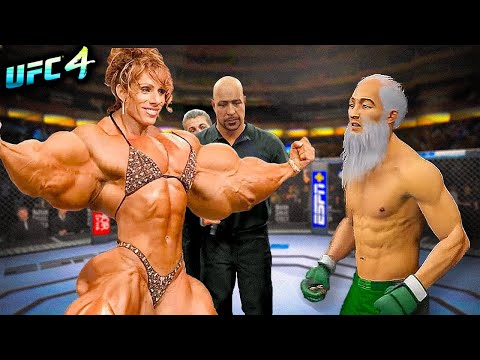 Old Bruce Lee vs. Muscular Model (EA sports UFC 4)