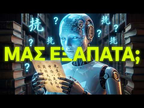 Μας Εξαπατά η Τεχνητή Νοημοσύνη; Το Πείραμα του Κινέζικου Δωματίου