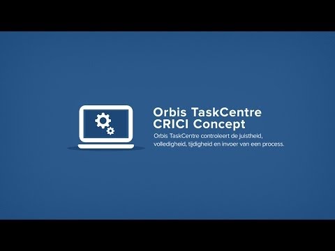 Orbis TaskCentre / BPA Platform: Het CRICI Concept.