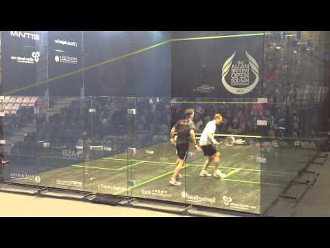 2013 British Open - Nick Matthew versus LJ Anjema