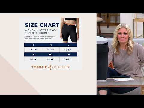Tommie Copper Women's Back Support Compression Undershorts on QVC