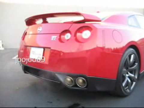 Just Take Listen to the Nissan GT R Exhaust