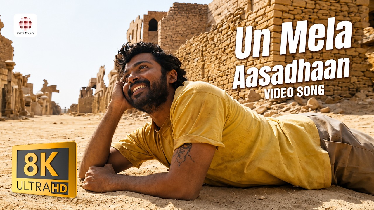 Un Mela Aasadhaan 8K/4K Video Song | Karthi | G.V. Prakash Kumar | Dhanush | Andrea, Reema Sen