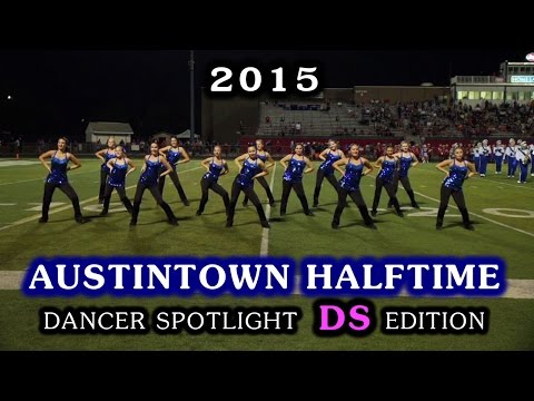 2015-08-28 Hudson Dancers • Halftime: Hudson vs. Austintown-Fitch [DS]