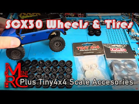Tiny4x4 Wheels, Tires & Scale Accessories for the SCX30!!