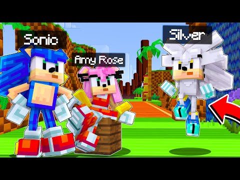 SILVER apareceu no Minecraft e quer DESTRUIR o SONIC ‹‹ P3DRU ››