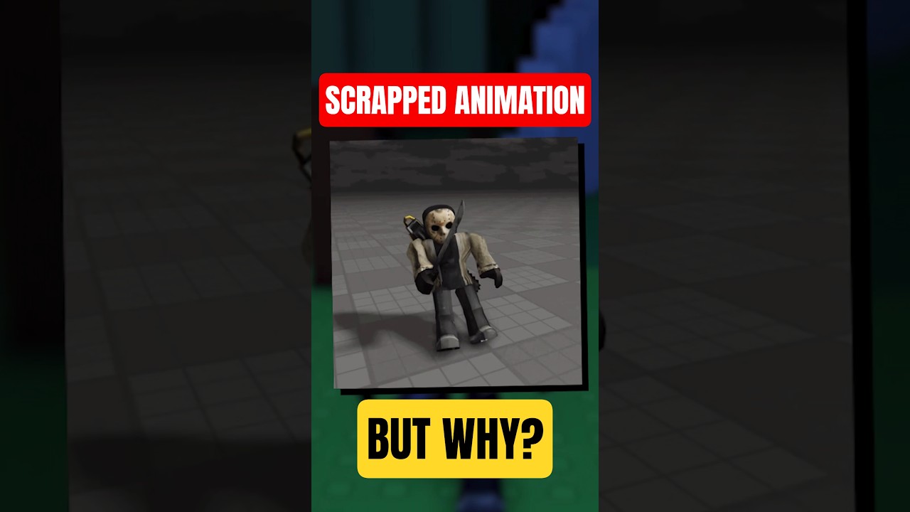 Why Forsaken SCRAPPED This Jason Animation… 🤔 #forsaken #shorts #roblox