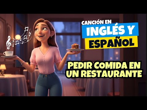 Aprende INGLÉS con CANCIONES | Canción en INGLÉS y ESPAÑOL para pedir comida en restaurantes