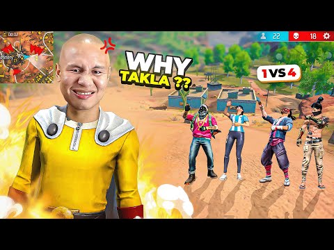 I Became One Punch Man Saitama in Free Fire 😱 Tonde Gamer