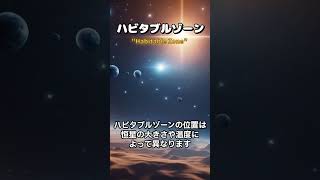 ハビタブルゾーンとは？～知識の扉～