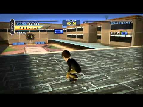 Tony Hawk's Pro Skater HD (THPSHD) Walkthrough with Commentary Part 2 - School II from THPS2