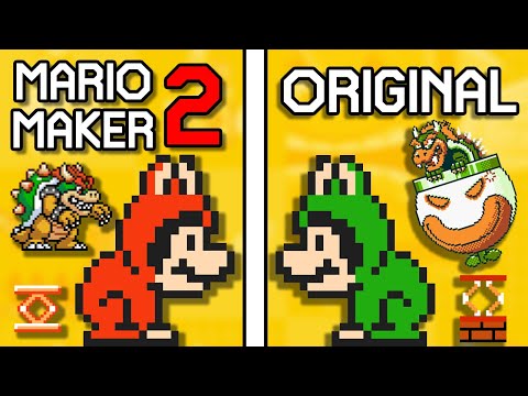 The CHANGED items of Super Mario Maker 2
