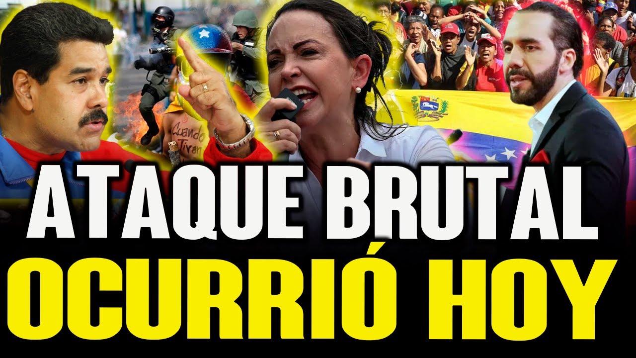 ¡ULTIMA HORA! 🚨 NADIE ESPERABA LO QUE ACABA DE PASAR CON MADURO Y CORINA MACHA EN VENEZUELA