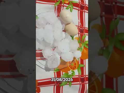 Granizo em Dois Irmãos das Missões-RS (31/08/26)