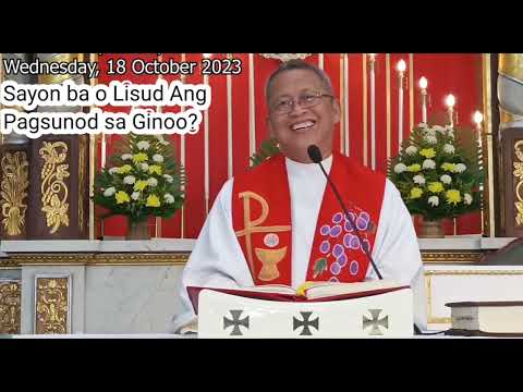 Sayon ba o Dili Sayon Ang Pagsunod sa Ginoo? // Rev. Fr. Ciano Ubod