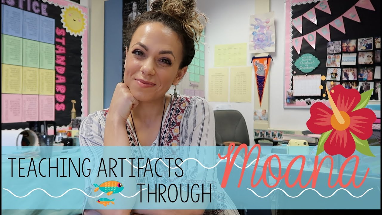 TEACHING ARTIFACTS THROUGH MOANA | LESSON PLAN WITH ME