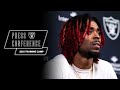 Coach Gruden Hayward Jr Arnette Presser 8 12 21 Las Vegas Raiders