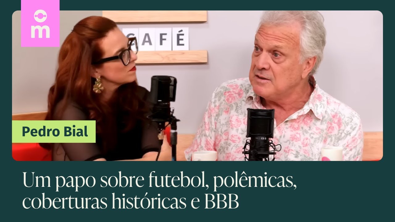 Pedro Bial revela bastidores de sua carreira, paixões e polêmicas no Mamilos Café #1