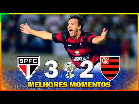 SÃO PAULO 3 x 2 FLAMENGO ● MELHORES MOMENTOS ● FINAL ● COPA DOS CAMPEÕES 2001 ● JOGO 02