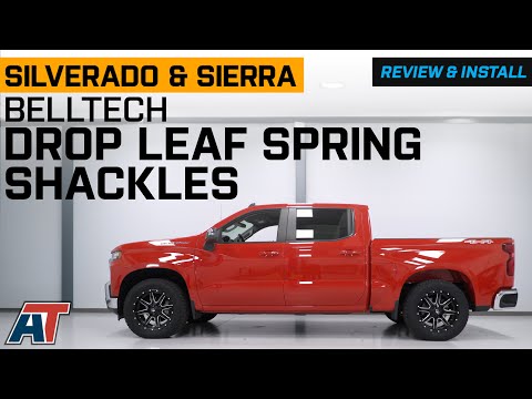 2019-2024 Silverado & Sierra 1500 Belltech 2-Inch Drop Leaf Spring Shackles Review & Install