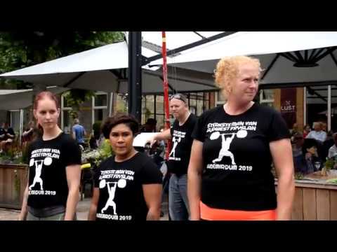 Sterkste man en vrouw Oudemirdum