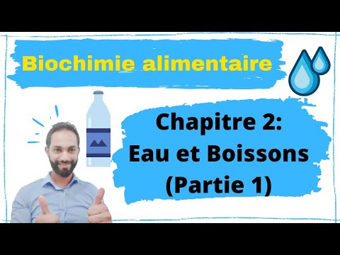 , title : 'chapitre 2: Eau et Boissons (Partie 1). cours Biochime alimentaire'
