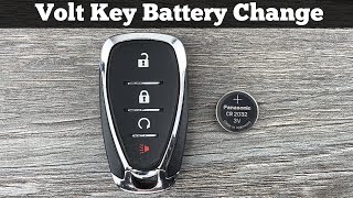 2016 - 2019 CHEVY VOLT Key Fob Battery Replacement - How To Replace Change Remote Batteries DIY