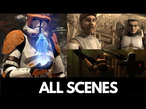 Commander Cody all scenes (Clone Wars, 3, Bad Batch, Rebels)
