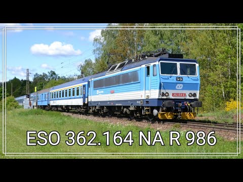 ČD 362.164 - R 986 „Vysočina“ - Světlá nad Sázavou - 30.5.2020