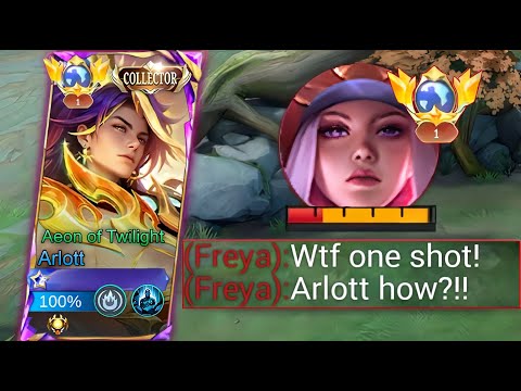 HOW TO DEAL AGAINST FREYA IN EXP LANE!? | ARLOTT VS FREYA - MLBB